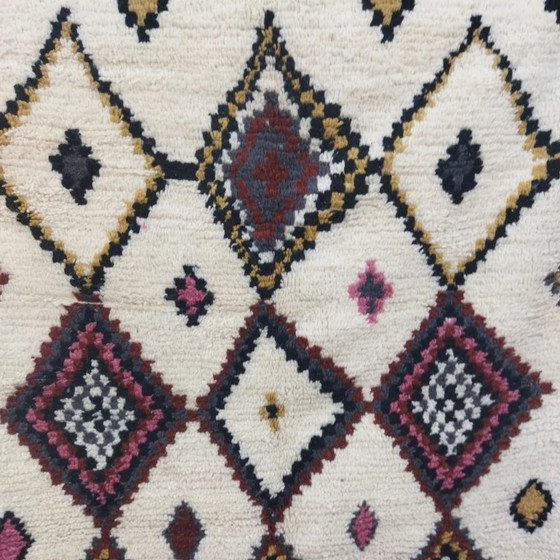 Image 1 of Azilal Berber Unic Rug Wool – Handwoven in Morocco (240 × 145 cm)
