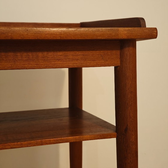 Image 1 of Vintage teak wooden side table