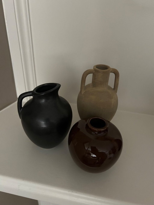 Ferm Living set of 3 Ary mini vases