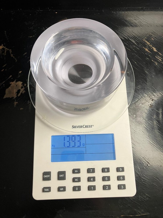 Image 1 of Murano glazen schaal of asbak in de stijl van Seguso Vetri, Italië