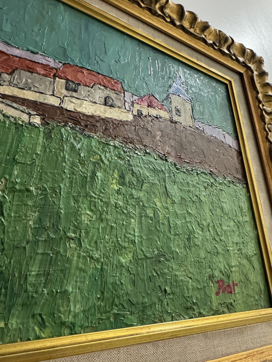 Image 1 of Post-Impressionist Landscape Painting