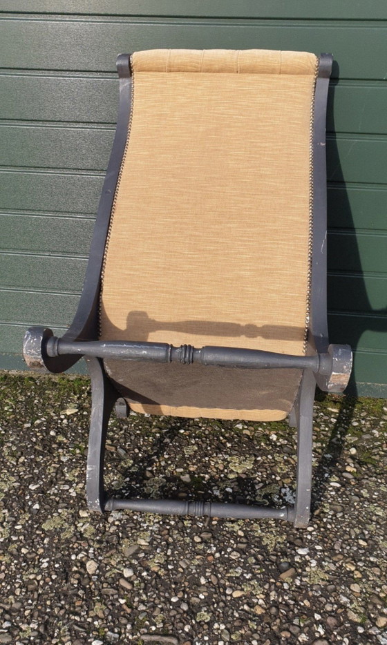 Fauteuil Chesterfield Peinture à la craie – Textile, Wood (photo 5 of 8)