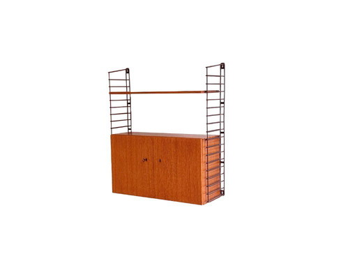 Vintage modulair wandsysteem Musterring – compact wandmeubel
