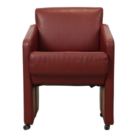 Image 1 of Vintage Couple Red Seats Armchairs