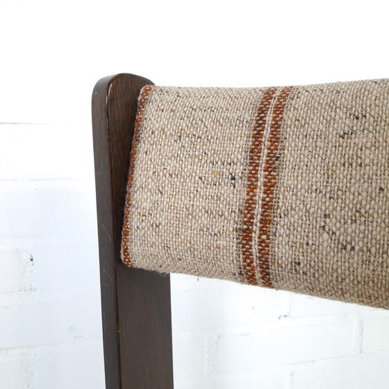 Image 1 of 4x vintage 70s Brutalist dining chairs