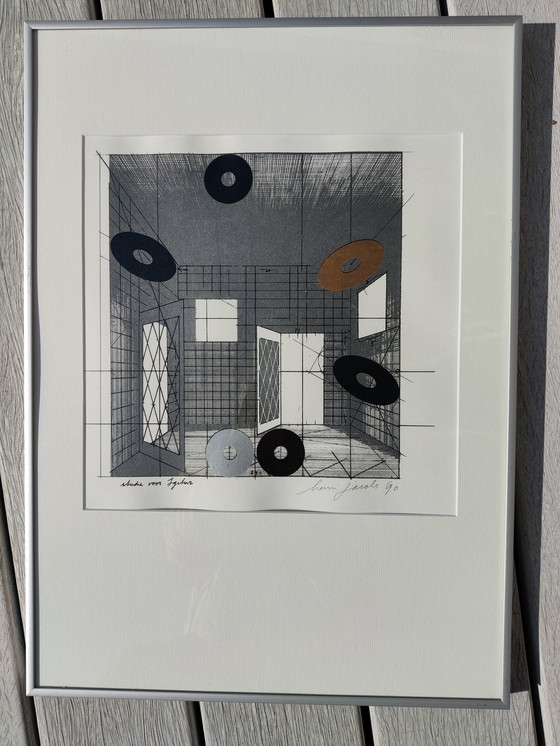 Image 1 of Henri Jacobs - Study For Igitur, Hand Signed