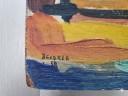 Olieverfschilderij “Küstendorf”, 1959 – Dr. Heinz Beisker (1908–1991) – Düsseldorfse School