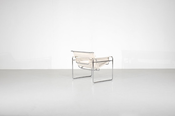 Image 1 of B3 Wassily" armchair fabric by Marcel Breuer for Bononia, Italy 1925.