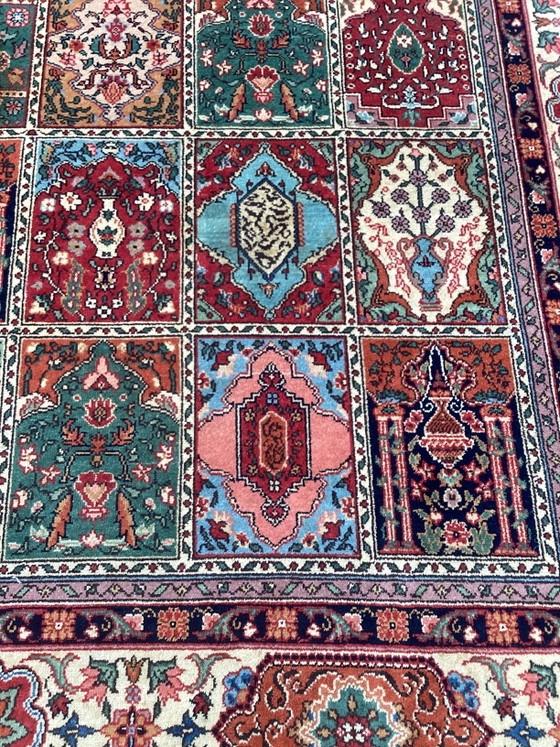 Image 1 of Vintage Moud Garden hand-knotted Persian rug Iran