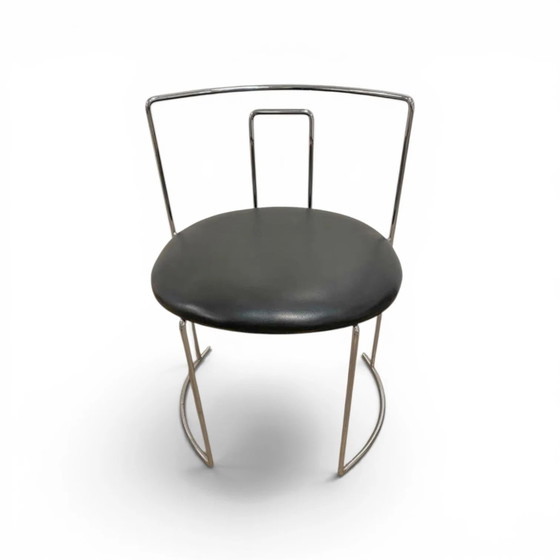 6 x Sedia impilabile GAJA DI STUDIO SIMON GAVINA – Poltrone relax, Leather (photo 2 of 4)