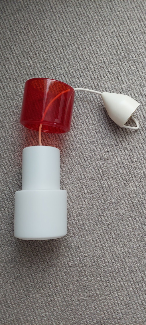 Lámpara colgante vintage de Peill and Putzler