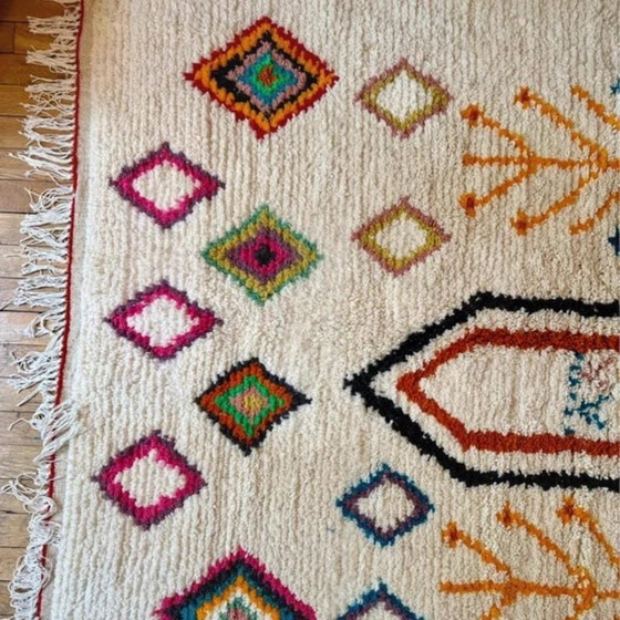 Berber Rug in Wool with Colorful Patterns 150/250cm – Rugs & carpets (photo 5 of 5)