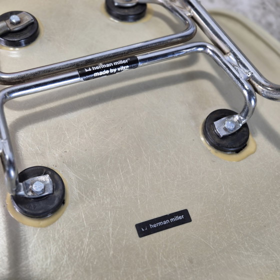 Image 1 of Eames Herman Miller, sedie in fibra di vetro Vitra DSX, vintage