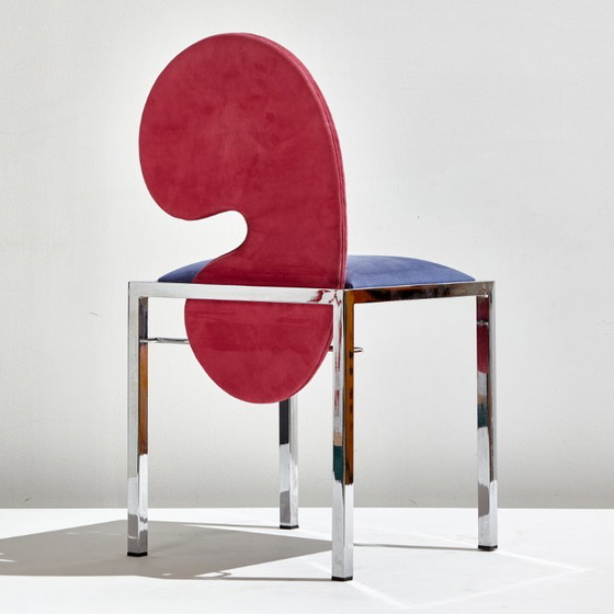 Image 1 of MK10080 Sedie Omaggi di Salvati & Tresoldi per Saporiti Italia, set da 4