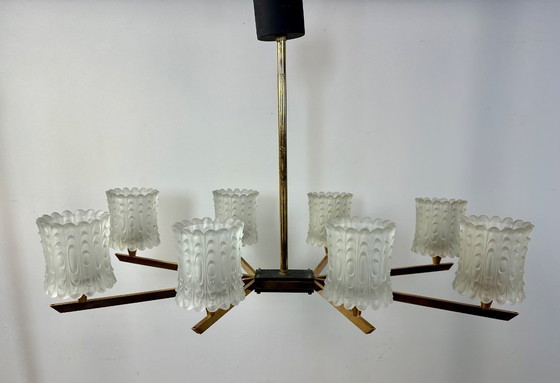 Image 1 of Vintage chandelier from the 1960s