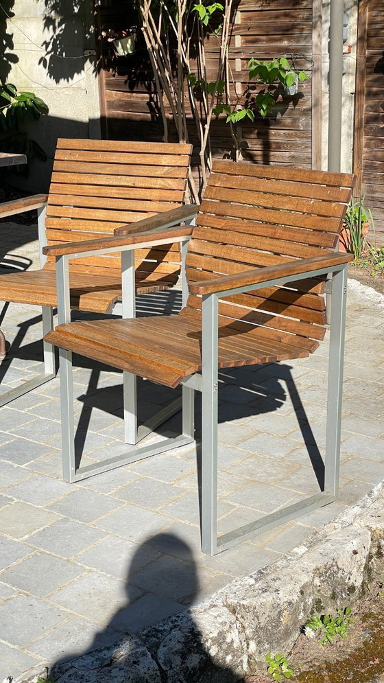 Image 1 of Pair of Esprit Karin Mobring armchairs from Ikea