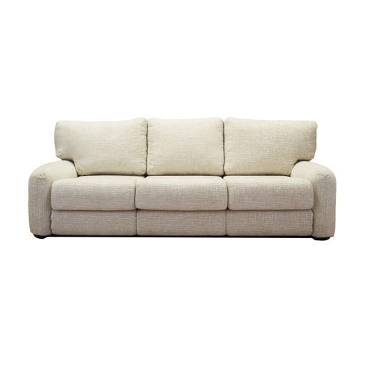 White Sofa, Italian Design, 1970s, Manufacturer: Busnelli, Designer: Arrigo Arrigoni
