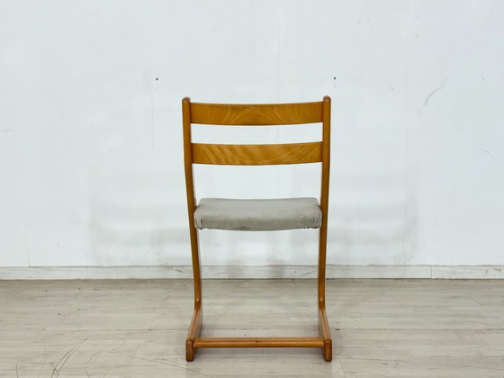 Image 1 of Designklassieker Z-stoel van teakhout / stoel in mid-century stijl