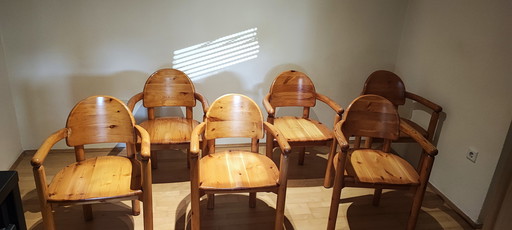 Set van 6 fauteuils van Rainer Daumiller