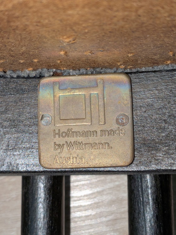 Hoffmann by Wittmann Fledernaus stoelen – Stoelen / fauteuils, Textiel, Hout (photo 5 of 8)