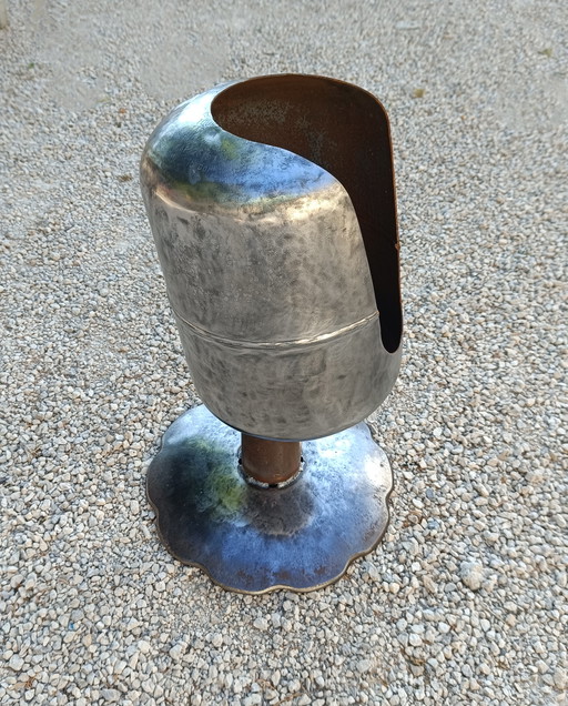 Upcycled fire pit