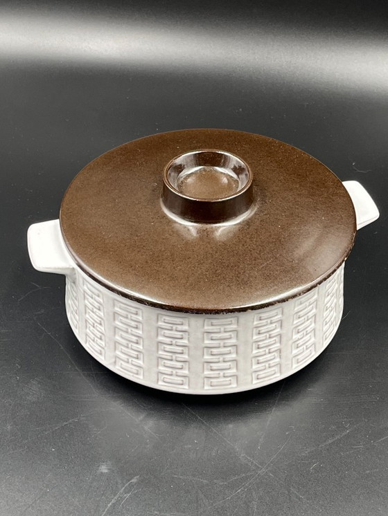 Image 1 of Ceramico dish with lid by Karl Leutner