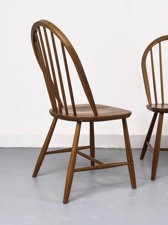 Dänische Teakholz Esszimmerstühle von Tarm Stole & Møbelfabrik, 1960er, 3er Set – Scandinavian (photo 4 of 14)
