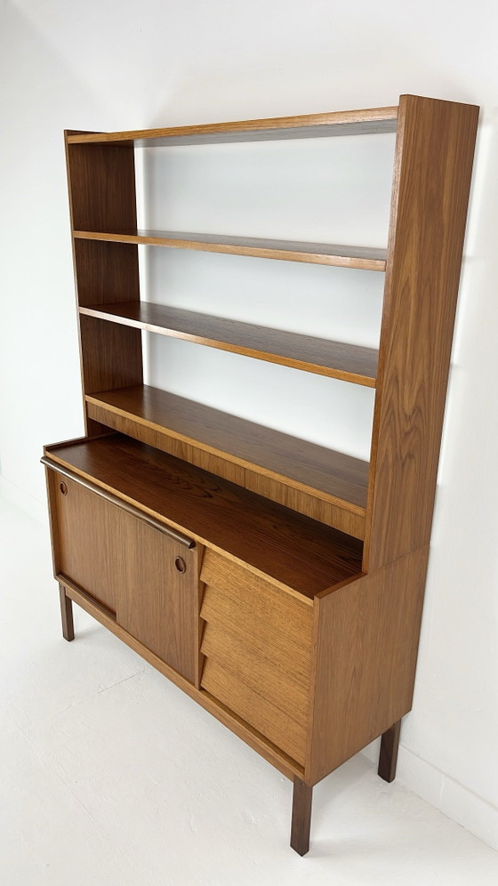 Libreria svedese vintage in impiallacciatura di teak – Librerie, Legno (photo 12 of 18)