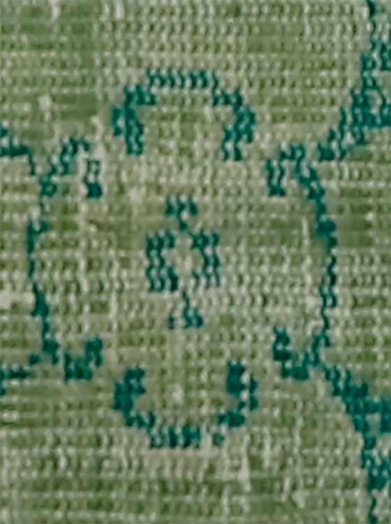 Tappeto turco vintage Oushak 250 × 166 cm – Verde, in lana, tessuto a mano – Tappeti, Wool (photo 3 of 10)