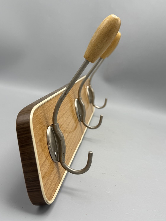 Image 1 of Retro Mid-Century Kapstok – Stijlvol & Functioneel