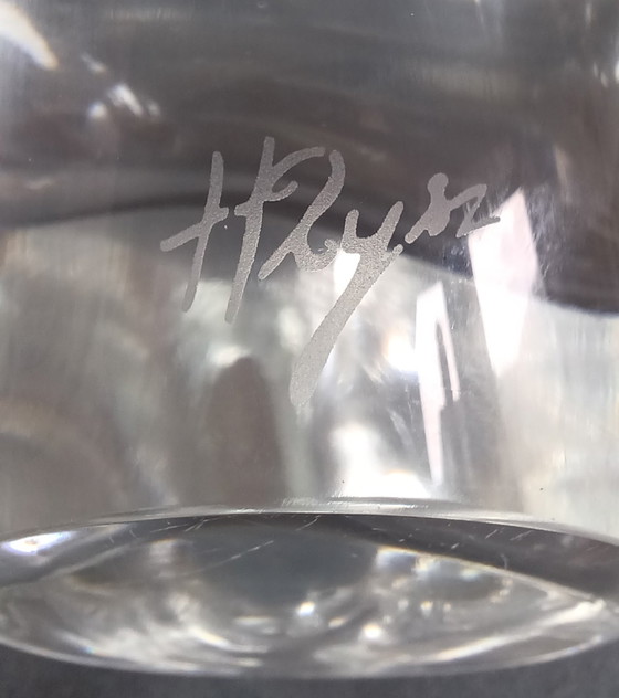 Image 1 of Henryk Rysz Kristallherzform Liebe Kunstglas Liebe