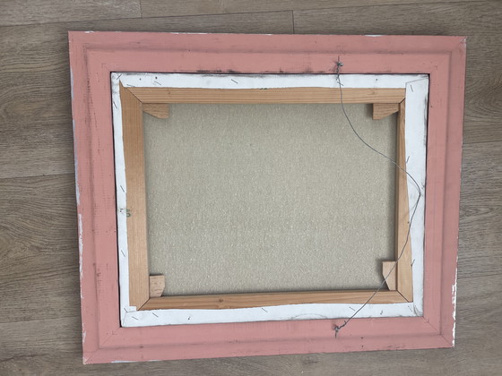 Image 1 of Romantic painting of pink roses