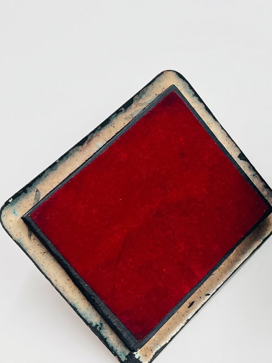 Brutalistische kunstdoos Esmaltes – Decoratieve objecten, Copper, Wood (photo 9 of 13)