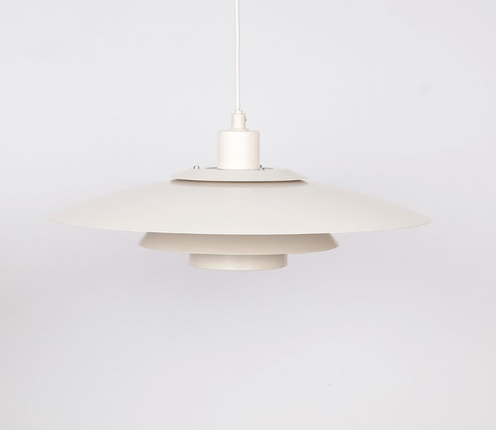 Image 1 of Suspension vintage danoise en métal superposé