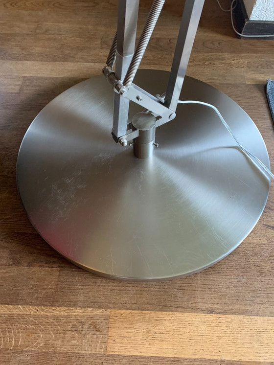 Image 1 of Il s'agit du lampadaire RoMi Milano en acier inoxydable.