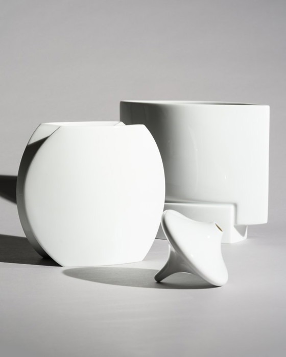 Image 1 of Rosenthal Porcelain Vase Trio Michael Boehm, Jan van der Vaart & Harry + Camilla
