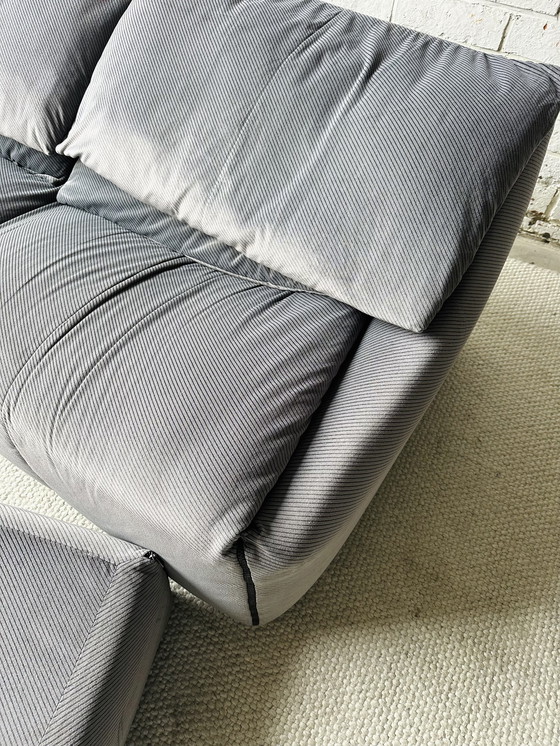 Image 1 of Original sofa & hocker  ‘Plumy’, Cinna, France, 80s