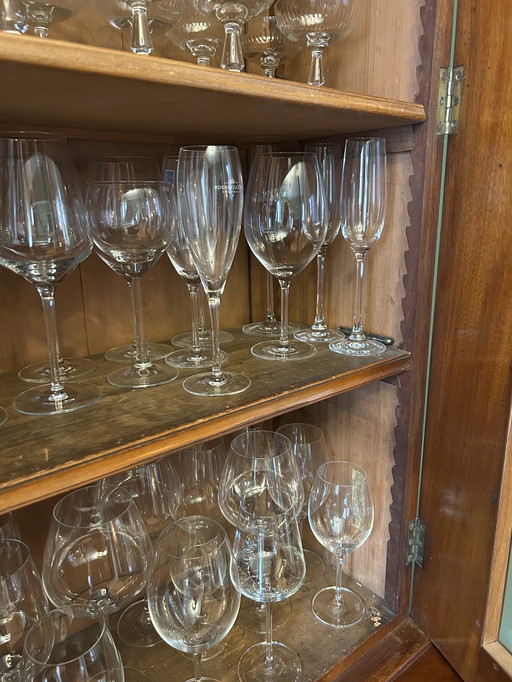 Beautiful large antique china cabinet