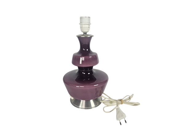 Image 1 of Table lamp - Mortsel & Glasfabriek De Rupel N.V. - Boom - Belgium - 70's