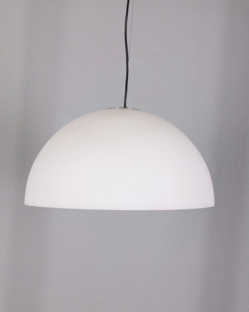 Vintage Sonora hanglamp van Vico Magistretti voor Oluce, 1974