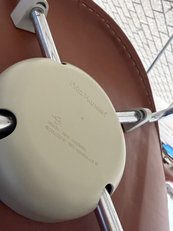 Image 1 of Fritz Hansen series 7 Bar stools Arne Jacobsen NEW!!