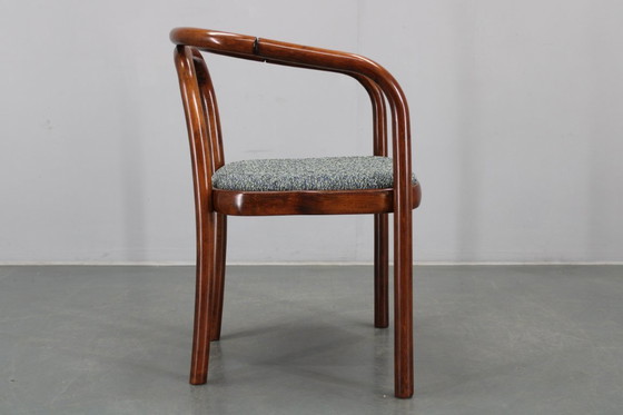 Image 1 of Sedia laterale restaurata in legno di faggio Antonin Suman degli anni '70 di Ton, Cecoslovacchia