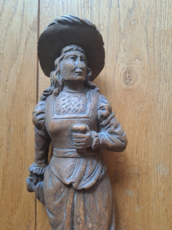 Sculpture en bois - H 30 cm – Wood (photo 3 of 5)