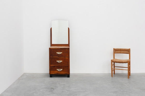 Image 1 of Comò o toletta Art Déco con specchio, Francia anni '30