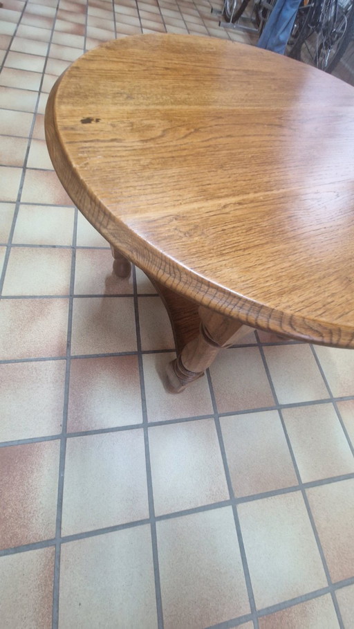 Solid wood table