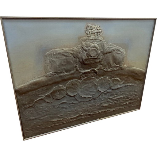 Skulptur in Flachrelief von Joseph Alessandri, 1980