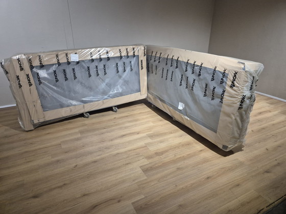 Image 1 of Montel Caesar - Corner sofa - NEW - Green - Gray - Fabric