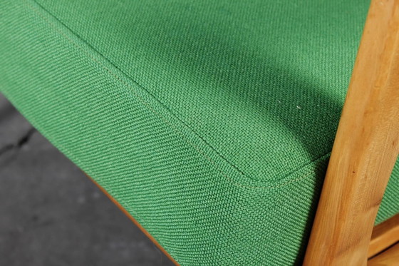 Set of 2 Vintage design easy Chair Armchairs 1960s 1970s Knoll – Wood, Scandinavian (photo 7 of 17)