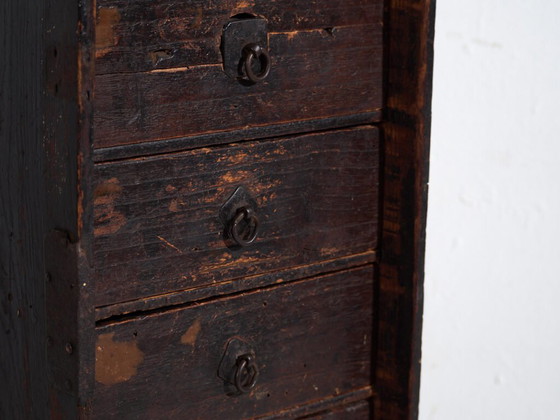 Meuble de rangement japonais ancien - Période Meiji / Taishō (env. ) #74 – Meubles de rangement pour bureau (photo 16 of 40)