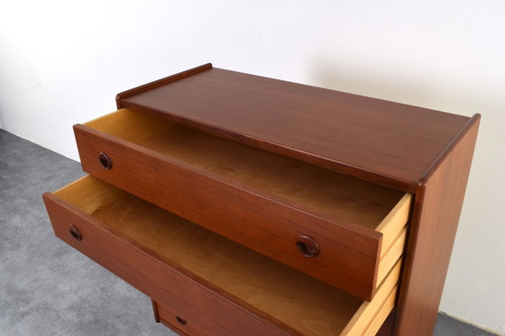 Image 1 of Mid-Century Danish Teak Chest of Drawers, 1960s.